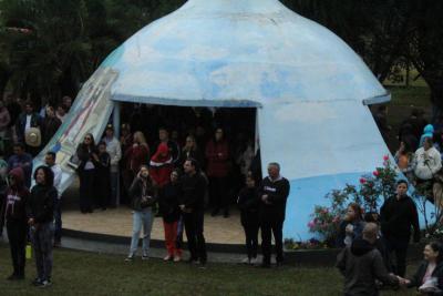 Missa em louvor ao Bom Jesus em Campo Mendes teve o PÃ¡roco SebastiÃ£o presidindo com liturgia da RÃ¡dio Campo Aberto